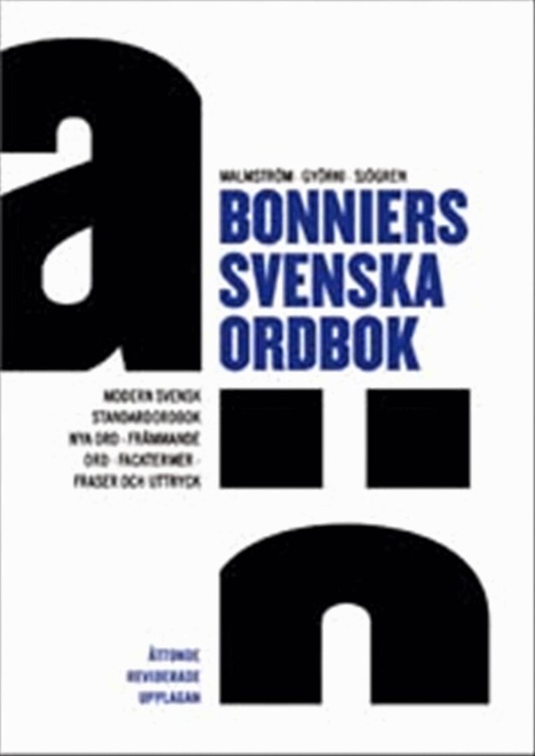Bonniers svenska ordbok, Inbunden