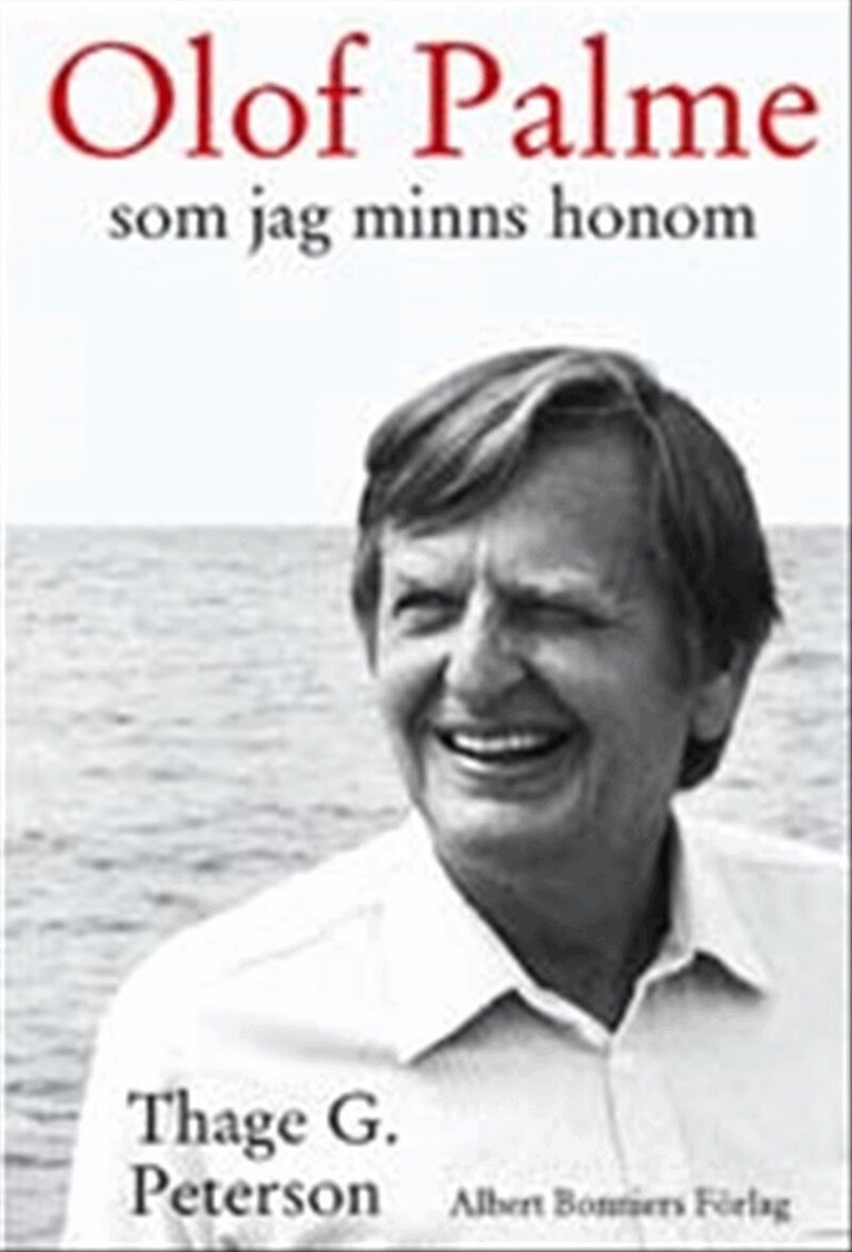 Thage G. Peterson - Olof Palme som jag minns honom, Kartonnage