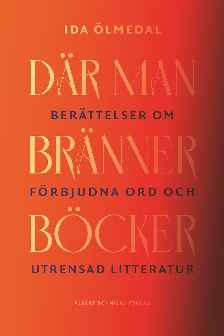 Ida Ölmedal - Där man bränner böcker : berättelser om förbjudna ord och utrensad litteratur, E-bok