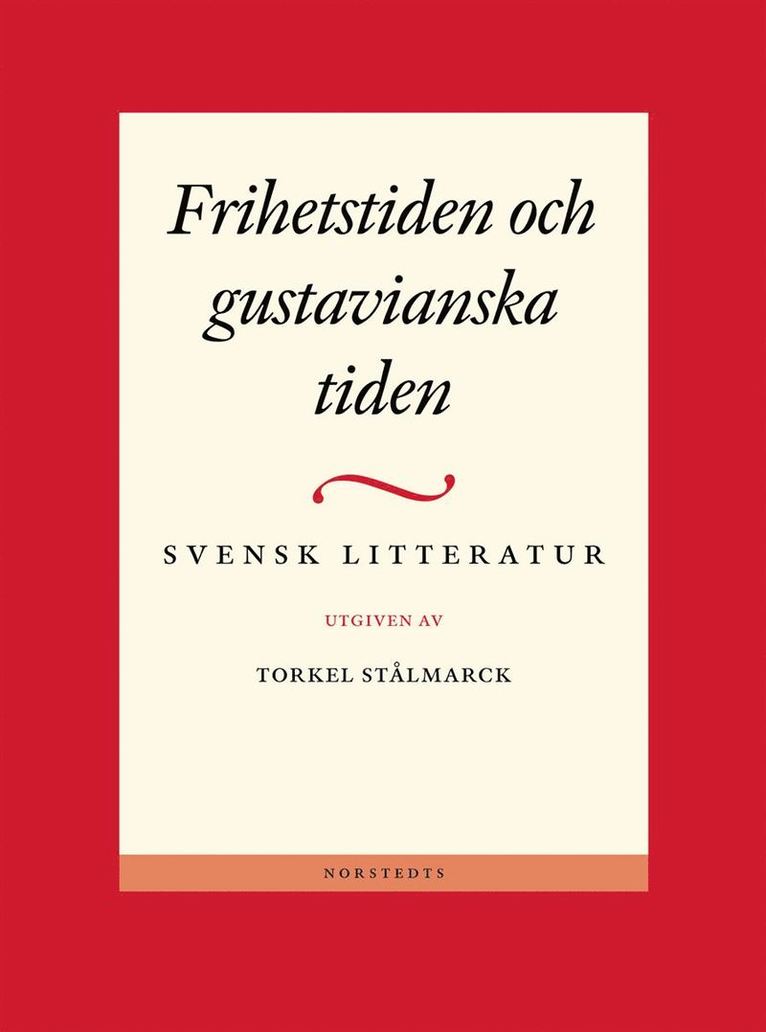 Torkel Stålmarck - Svensk litteratur 2 - Frihetstiden och gustavianska tiden, Kartonnage