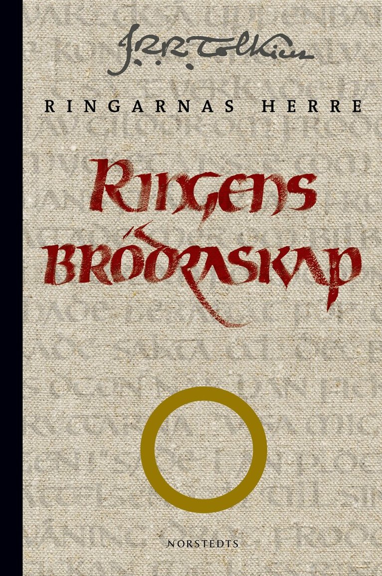J. R. R. Tolkien - Ringens brödraskap : första delen av Ringarnas herre, Inbunden