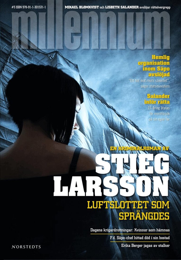 Stieg Larsson - Luftslottet som sprängdes, Inbunden