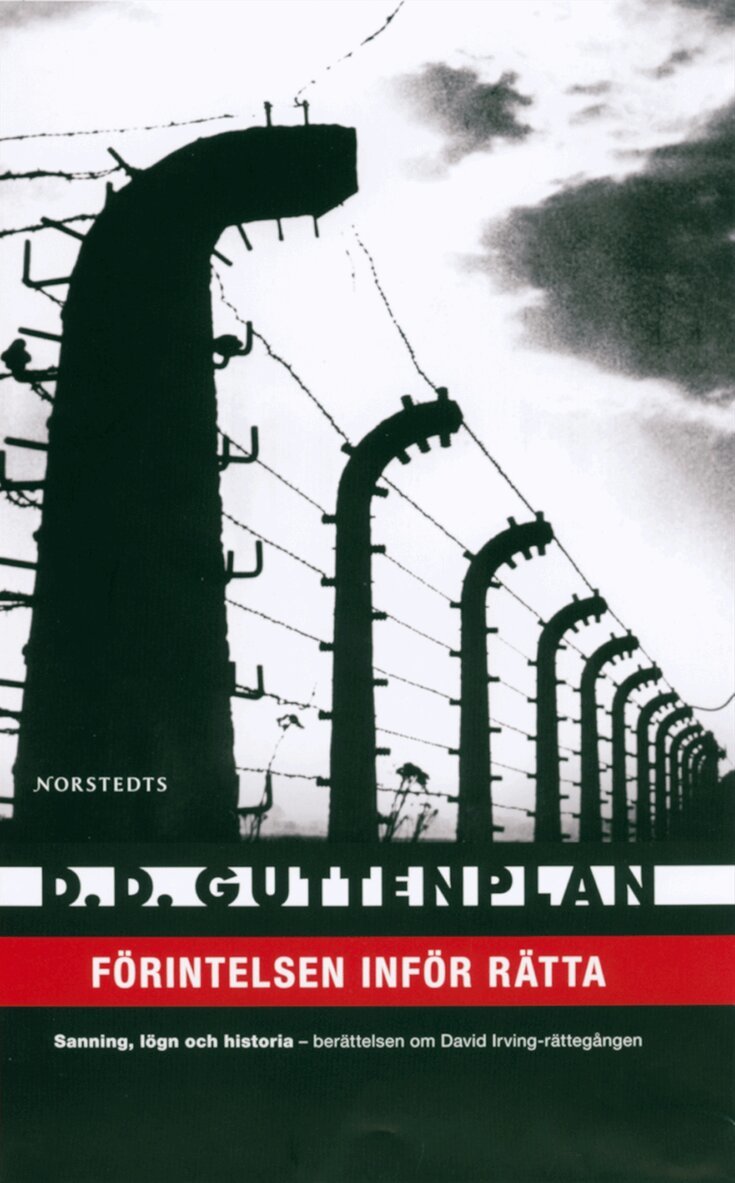 D. D. Guttenplan - Förintelsen inför rätta : sanning, lögn och historia - berättelsen om David Irving-rättegången, Kartonnage