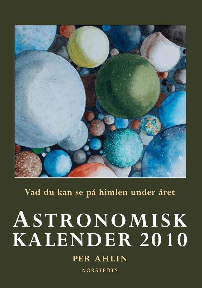 Per Ahlin - Astronomisk kalender 2010 : vad du kan se på himlen under året, Kartonnage