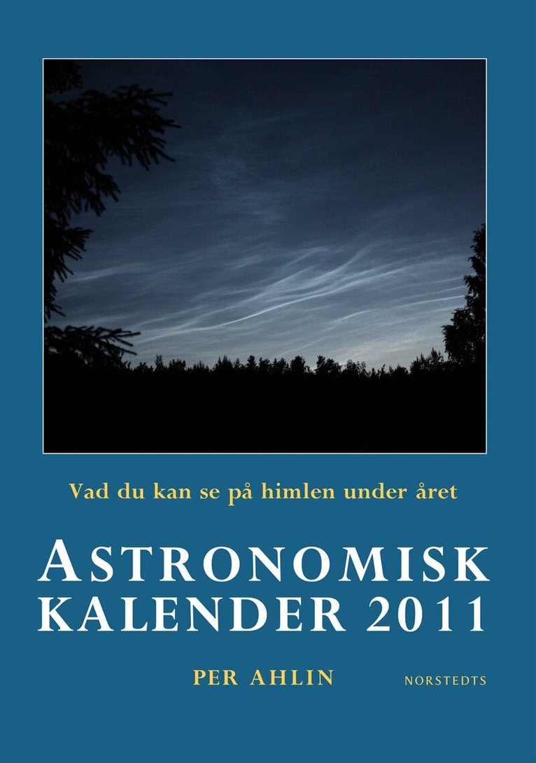Per Ahlin - Astronomisk kalender 2011, Kartonnage