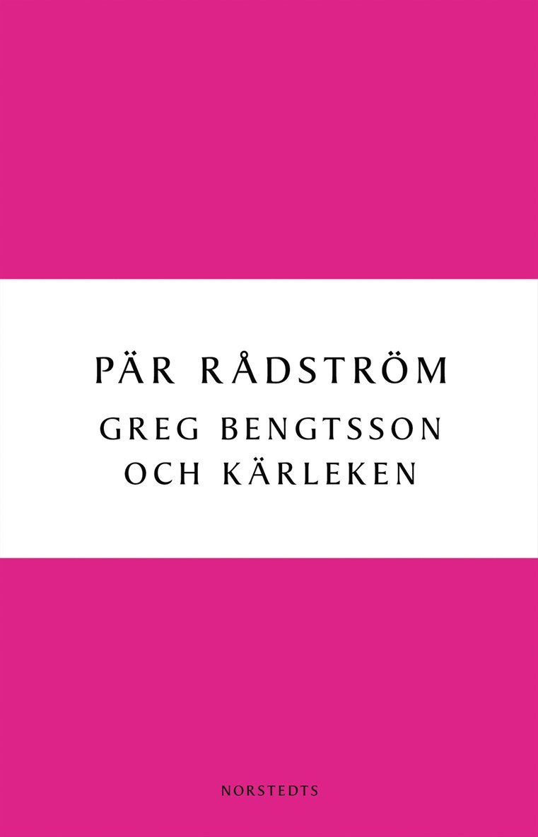 Pär Rådström - Greg Bengtsson och kärleken, E-bok