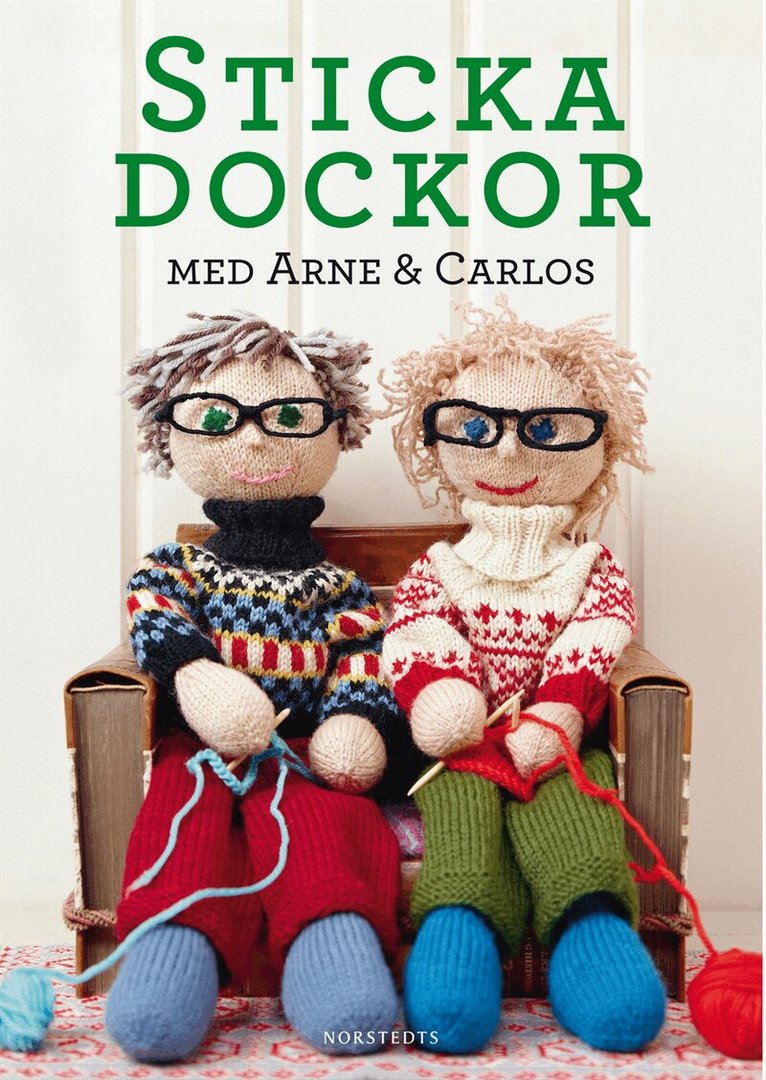 Arne & Carlos - Sticka dockor med Arne & Carlos, Kartonnage