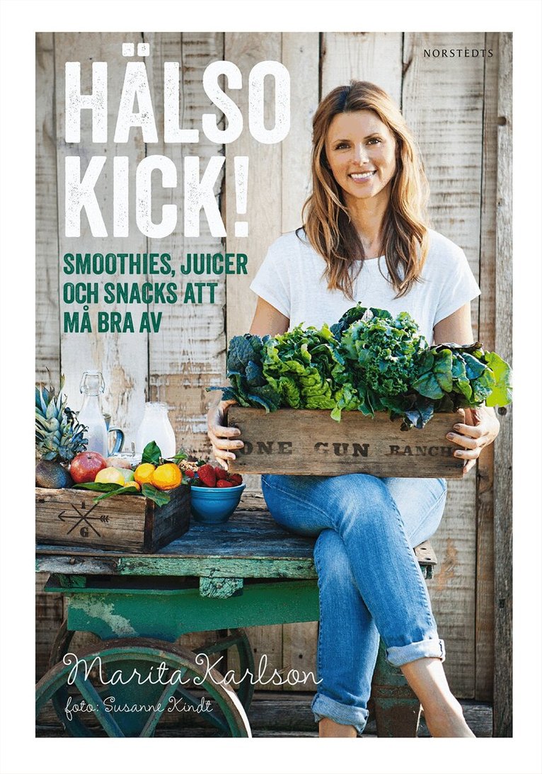 Marita Karlson - Hälsokick! : smoothies, juicer och snacks att må bra av, Kartonnage