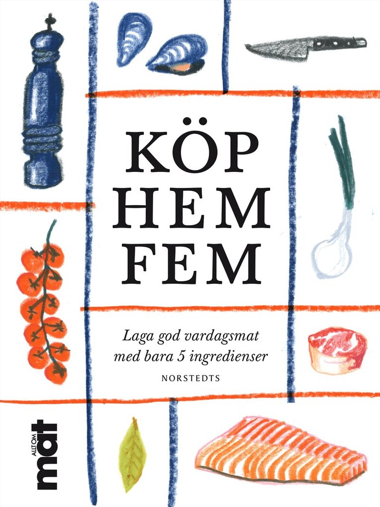Anna K. Sjögren, Allt om mat - Köp hem fem, Inbunden