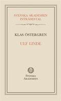 Ulf Linde : inträdestal i Svenska akademien