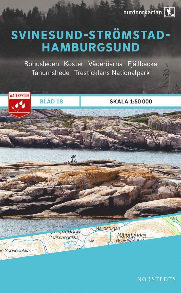 Norstedts kartor - Outdoorkartan Svinesund Strömstad Hamburgsund : Blad 18 skala 1:50000, Övrigt