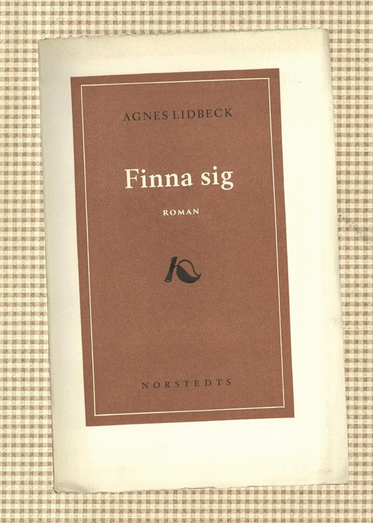 Agnes Lidbeck - Finna sig, E-bok