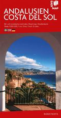 Andalusien Costa del Sol EasyMap : Skala 1:300.000