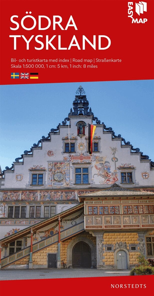 Södra Tyskland EasyMap : Skala 1:500.000, Övrigt