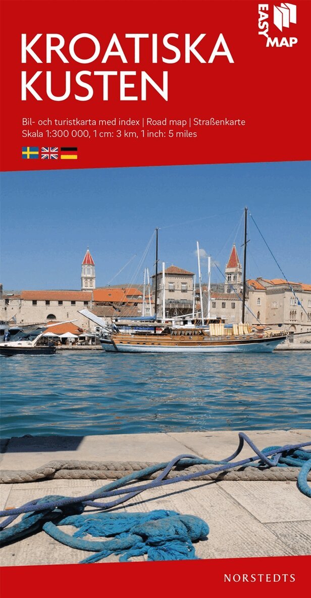 Kroatiska Kusten EasyMap : Skala 1:300.000, Övrigt