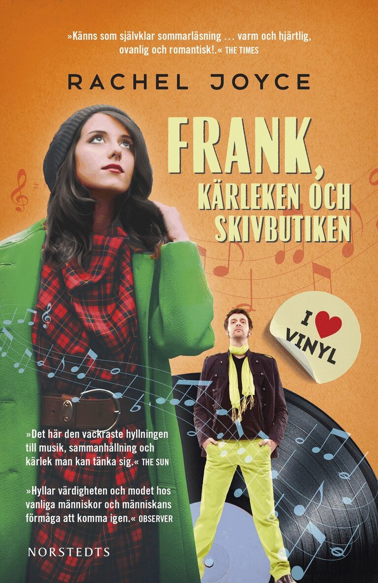 Rachel Joyce - Frank, kärleken och skivbutiken, Inbunden