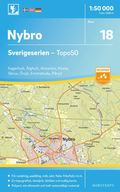 18 Nybro Sverigeserien Topo50 : Skala 1:50 000