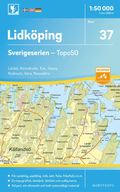 37 Lidkping Sverigeserien Topo50 : Skala 1:50 000
