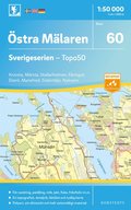 60 stra Mlaren Sverigeserien Topo50 : Skala 1:50 000