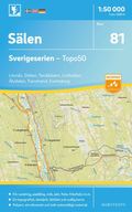 81 Sälen Sverigeserien Topo50 : Skala 1:50 000