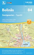 84 Bollns Sverigeserien Topo50 : Skala 1:50 000