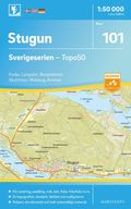 101 Stugun Sverigeserien Topo50 : Skala 1:50 000
