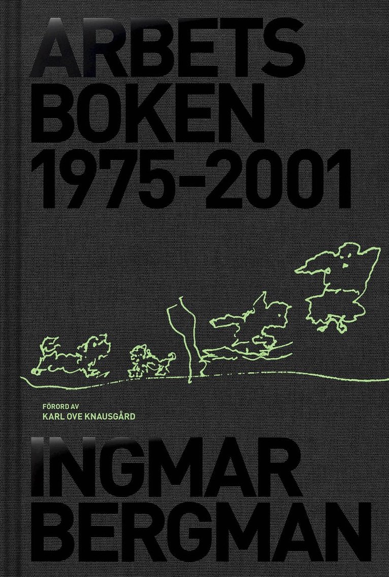 Ingmar Bergman - Arbetsboken 1975-2001, Inbunden