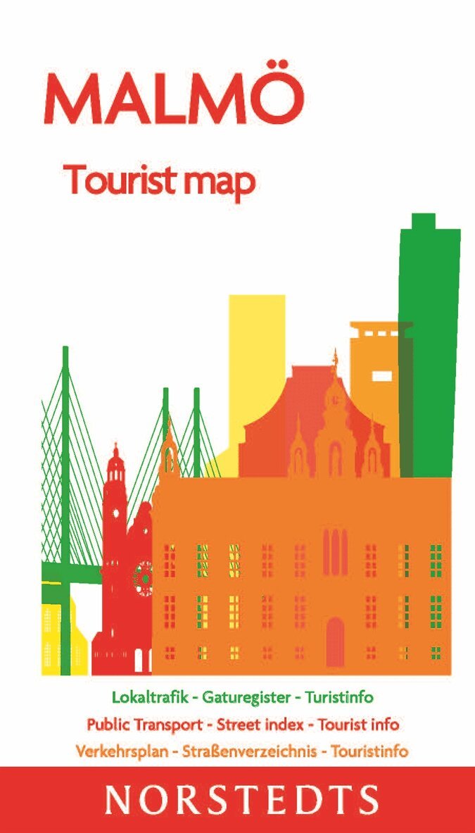Malmö Tourist map : Skala 1:16 800, Övrigt