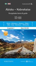 Abisko Kebnekaise Kungsleden 1 Karta och guide : Outdoorkartan skala 1:50 000