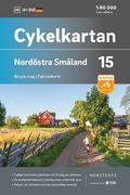 Cykelkartan Blad 15 Nordöstra Småland : Skala 1:90 000