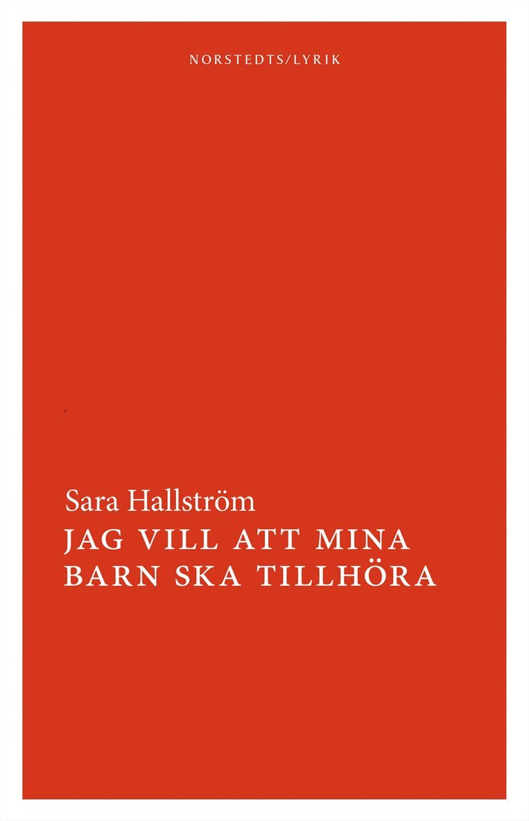 Sara Hallström - Jag vill att mina barn ska tillhöra, E-bok