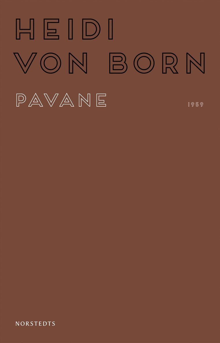 Heidi von Born - Pavane, Häftad
