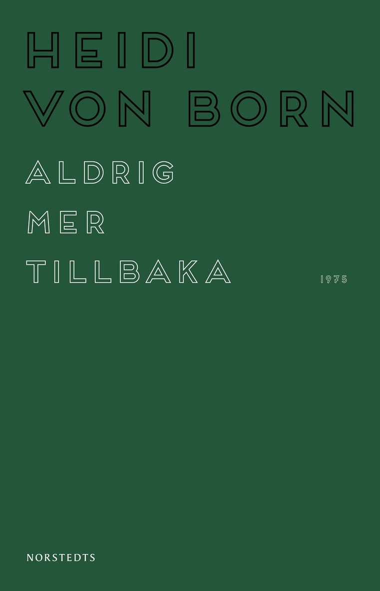 Heidi von Born - Aldrig mer tillbaka, E-bok