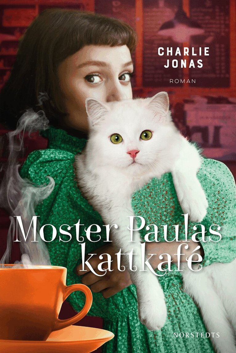 Charlie Jonas - Moster Paulas kattkafé, Inbunden