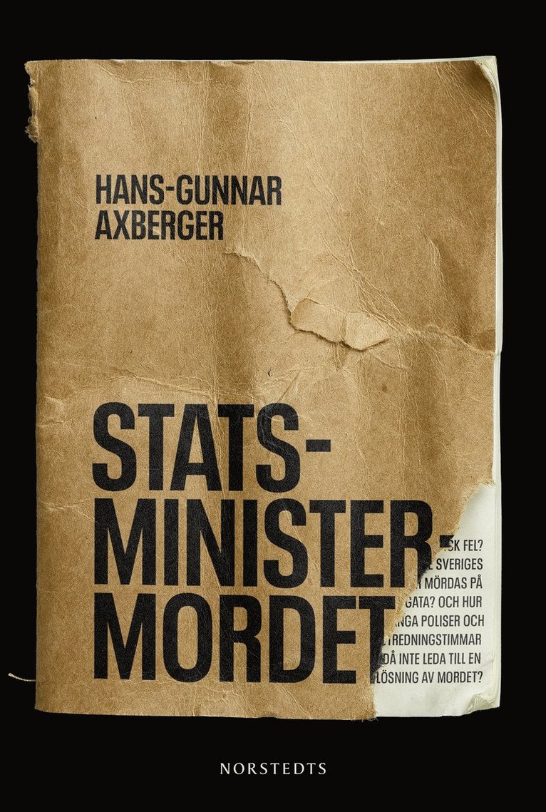 Hans-Gunnar Axberger - Statsministermordet, E-bok