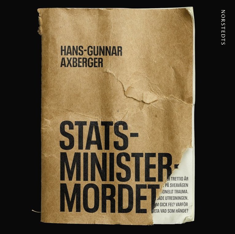 Hans-Gunnar Axberger - Statsministermordet, Ljudbok
