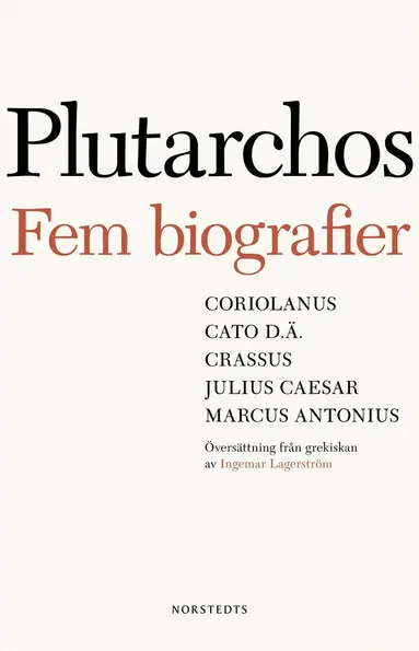 Plutarchos - Fem biografier, Häftad