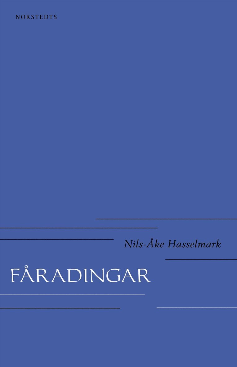 Nils-Åke Hasselmark - Fåradingar, E-bok
