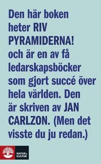 e-Bok Riv pyramiderna!  en bok om den nya människan, chefen och ledaren <br />                        Pocket