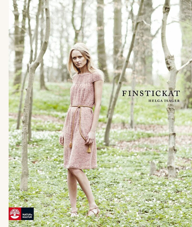Helga Isager - Finstickat, Inbunden