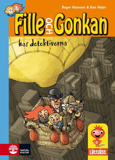 Roger Hansson, Dan Höjer - Fille och Gonkan hos detektiverna, E-bok