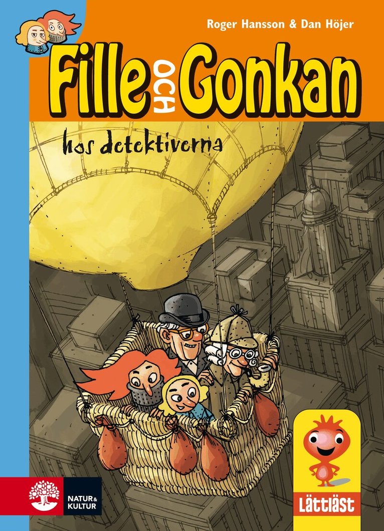 Roger Hansson, Dan Höjer - Fille och Gonkan hos detektiverna, E-bok