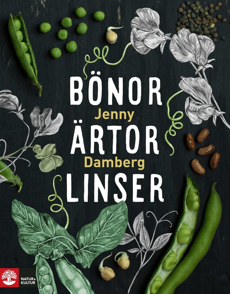 Jenny Damberg - Bönor, ärtor & linser, Inbunden