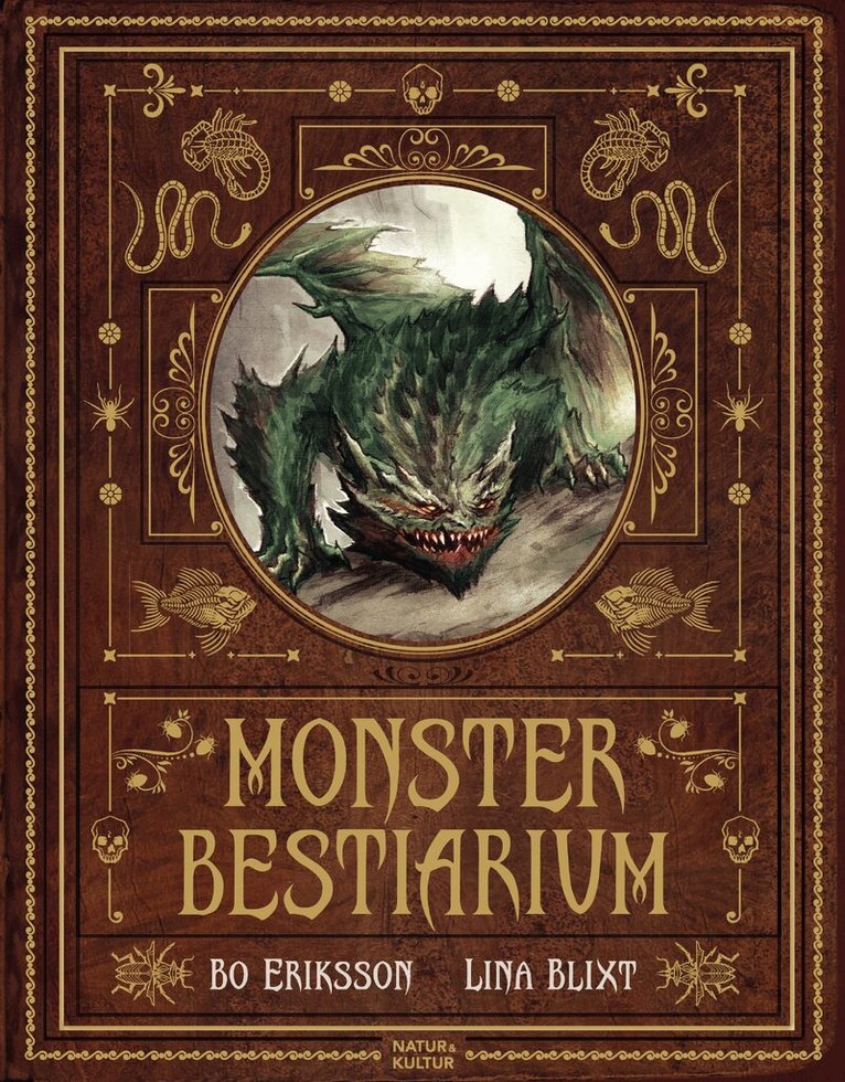 Lina Blixt, Bo Eriksson - Monsterbestiarium, Inbunden