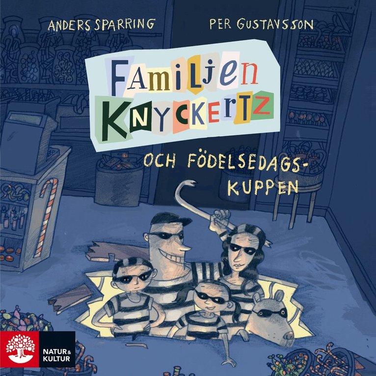 Anders Sparring - Familjen Knyckertz och födelsedagskuppen, Ljudbok