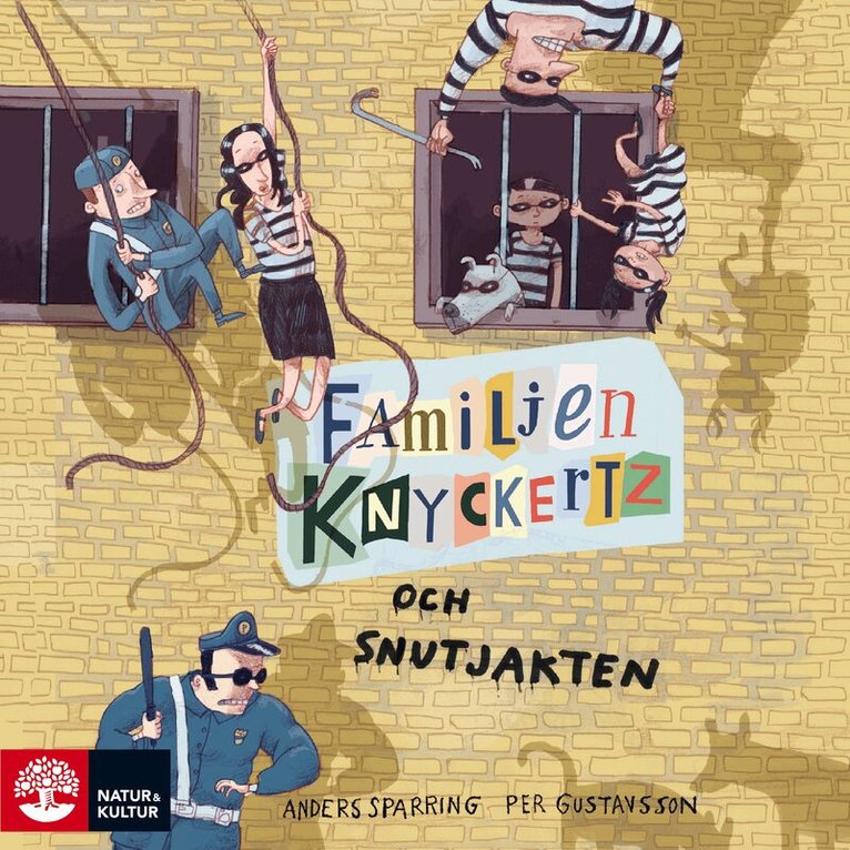 Anders Sparring - Familjen Knyckertz och snutjakten, Ljudbok