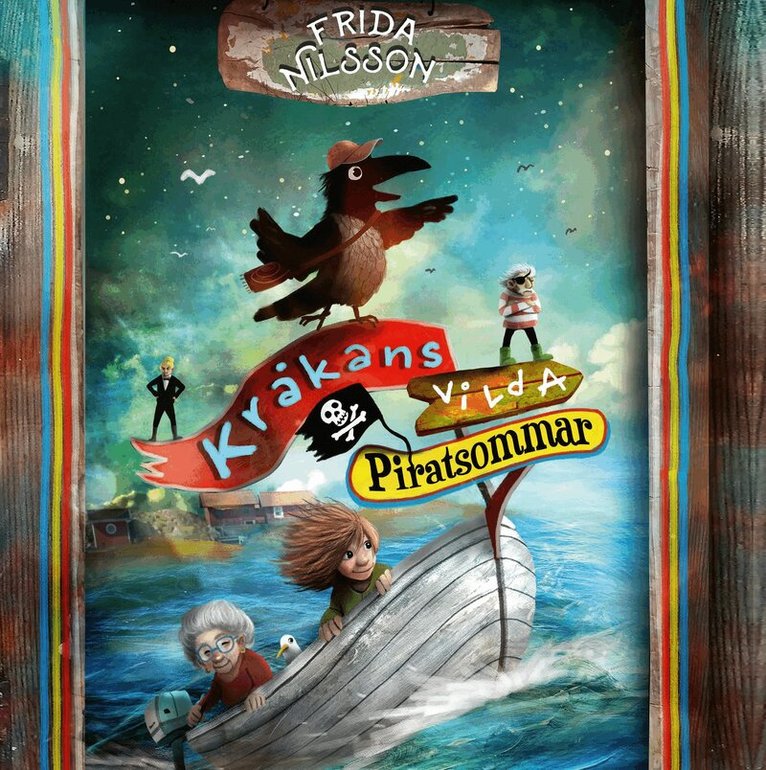Frida Nilsson - Kråkans vilda piratsommar, Ljudbok