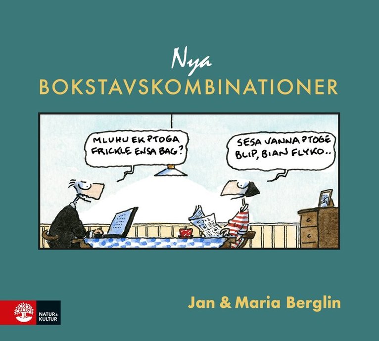 Jan Berglin, Maria Berglin - Nya bokstavskombinationer, Häftad