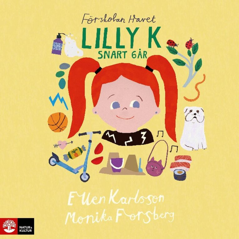 Monika Forsberg, Ellen Karlsson - Lilly K snart 6 år, Ljudbok. Tillgänglighet: Lägg i varukorg