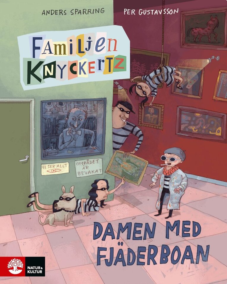 Anders Sparring - Familjen Knyckertz och damen med fjäderboan, E-bok